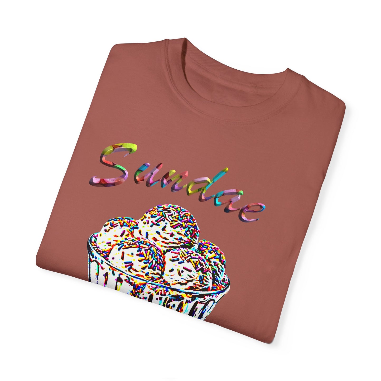 Sundae Funday Unisex Garment-Dyed T-shirt