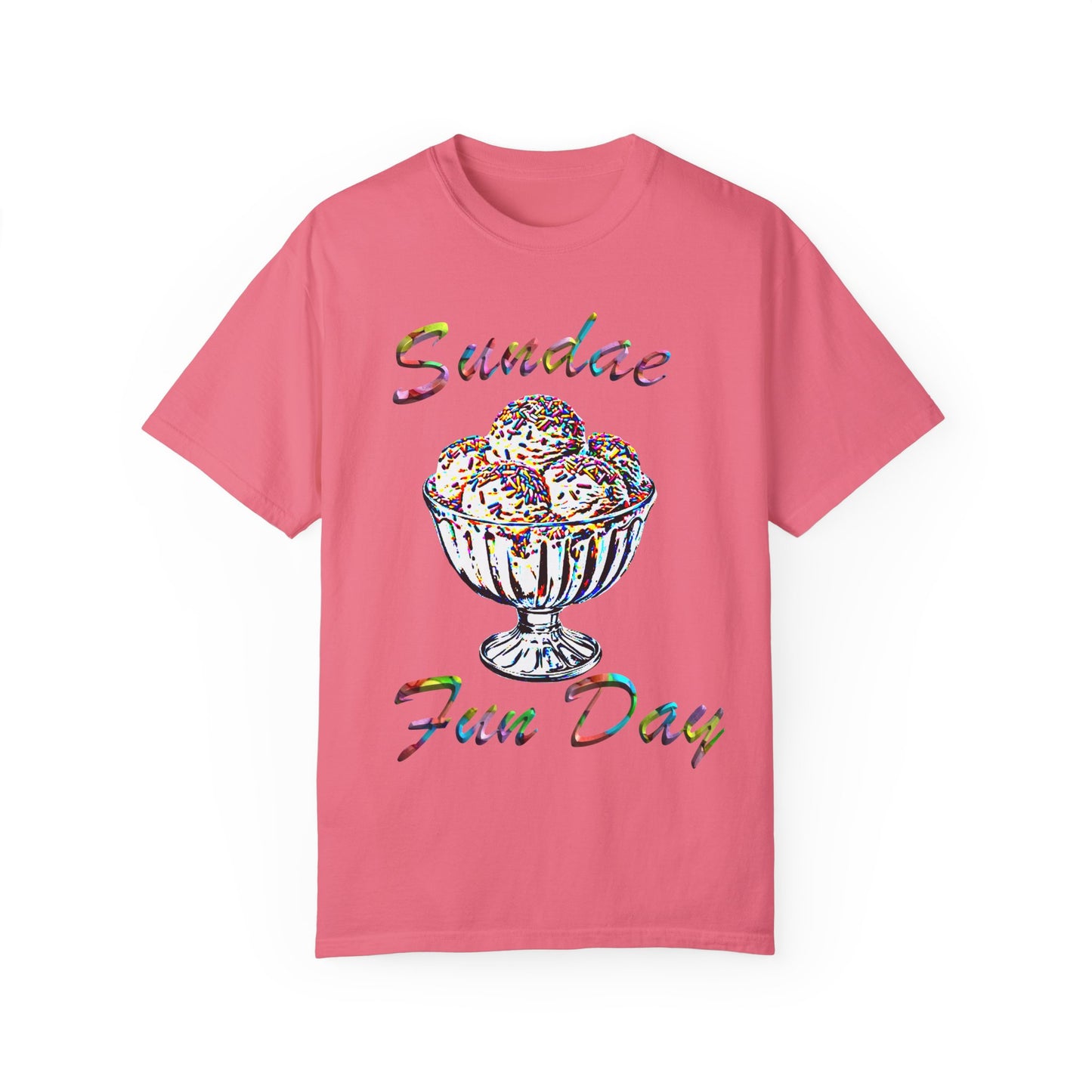 Sundae Funday Unisex Garment-Dyed T-shirt