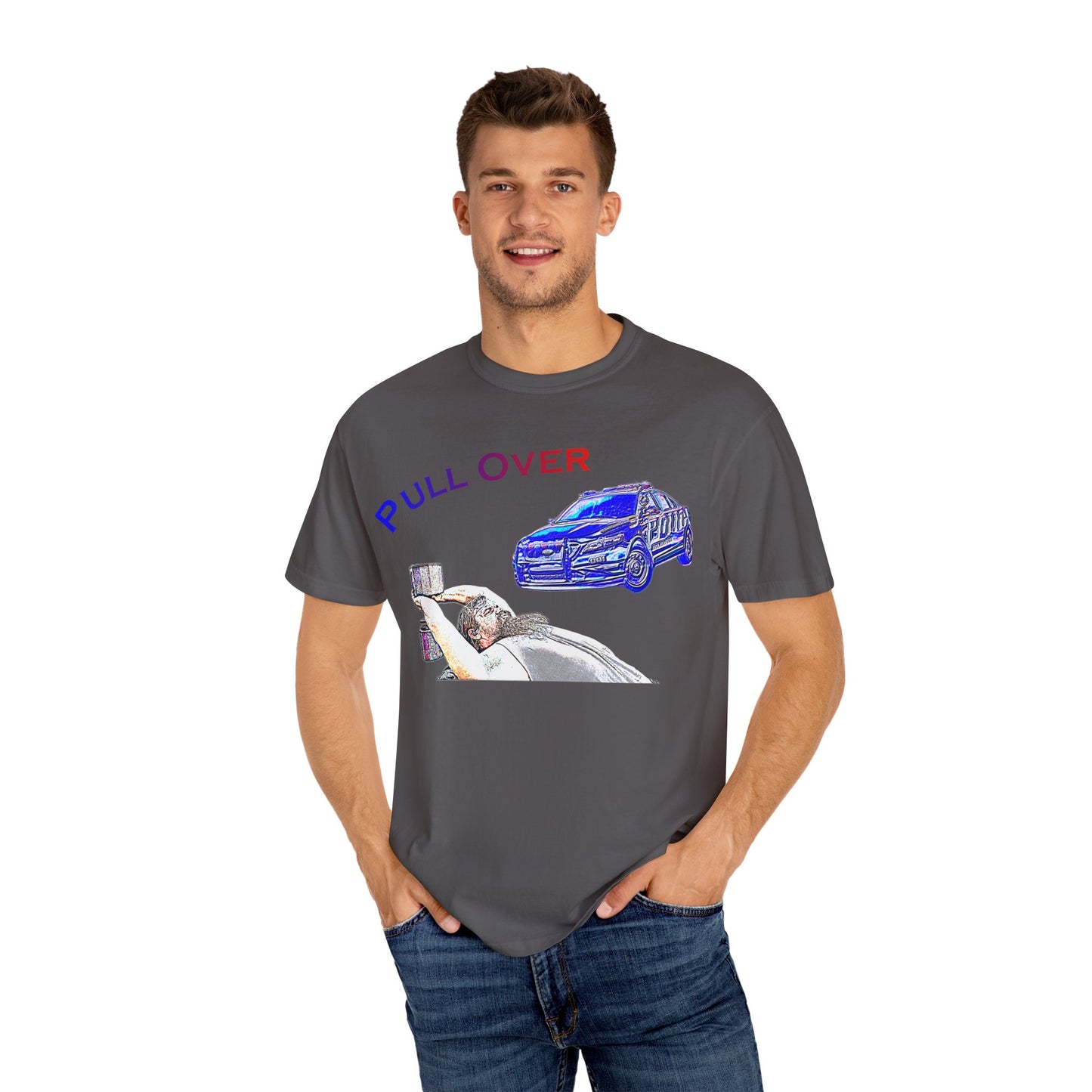Vintage Style Unisex T-Shirt – "Pull Over" Graphic Tee