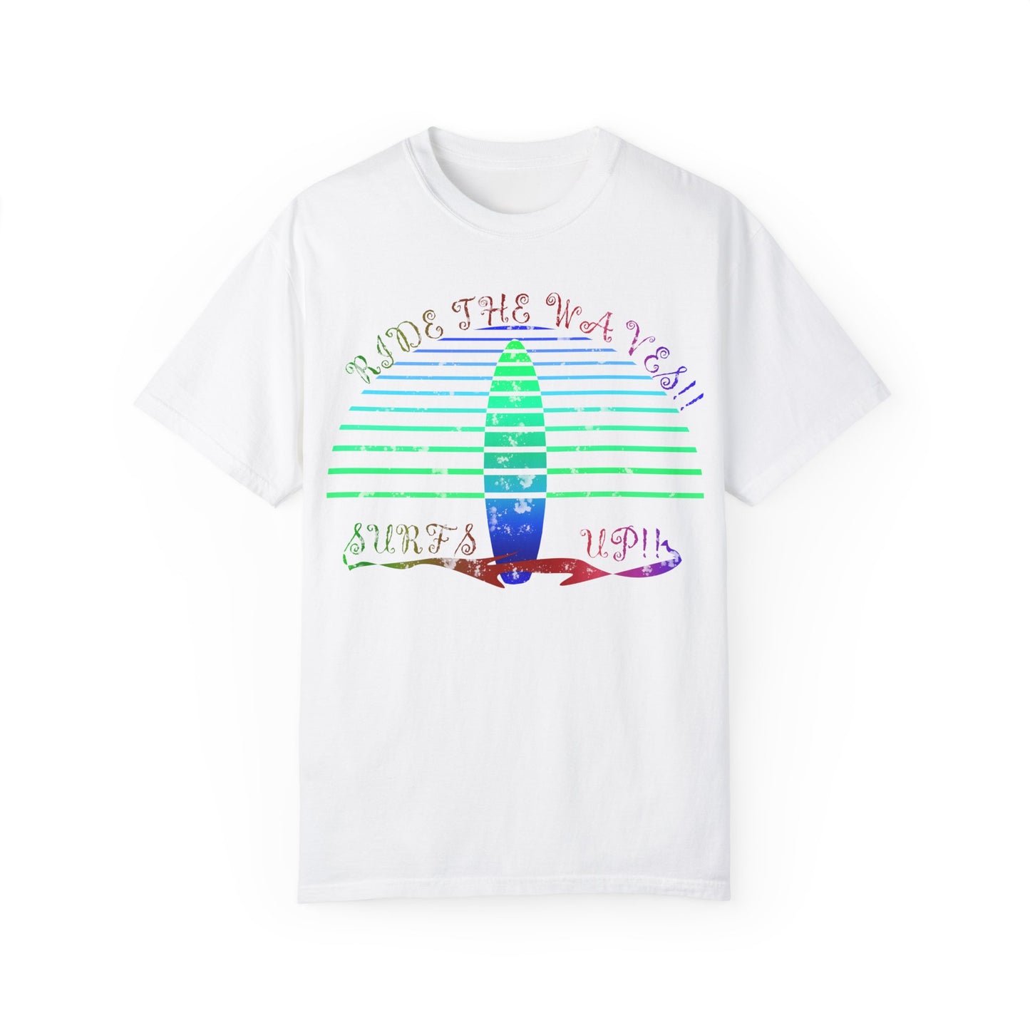 Surf's Up Unisex Garment-Dyed T-shirt