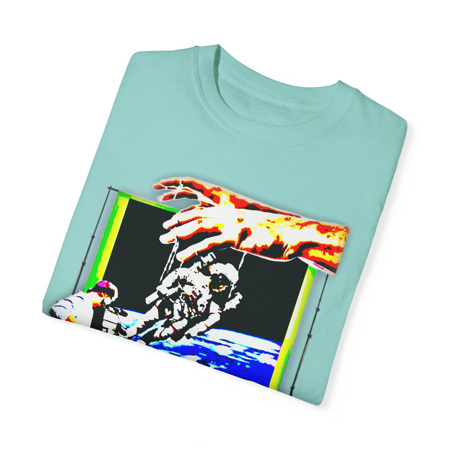 Space conspiracy Cosmic Creation Unisex Garment-Dyed T-Shirt