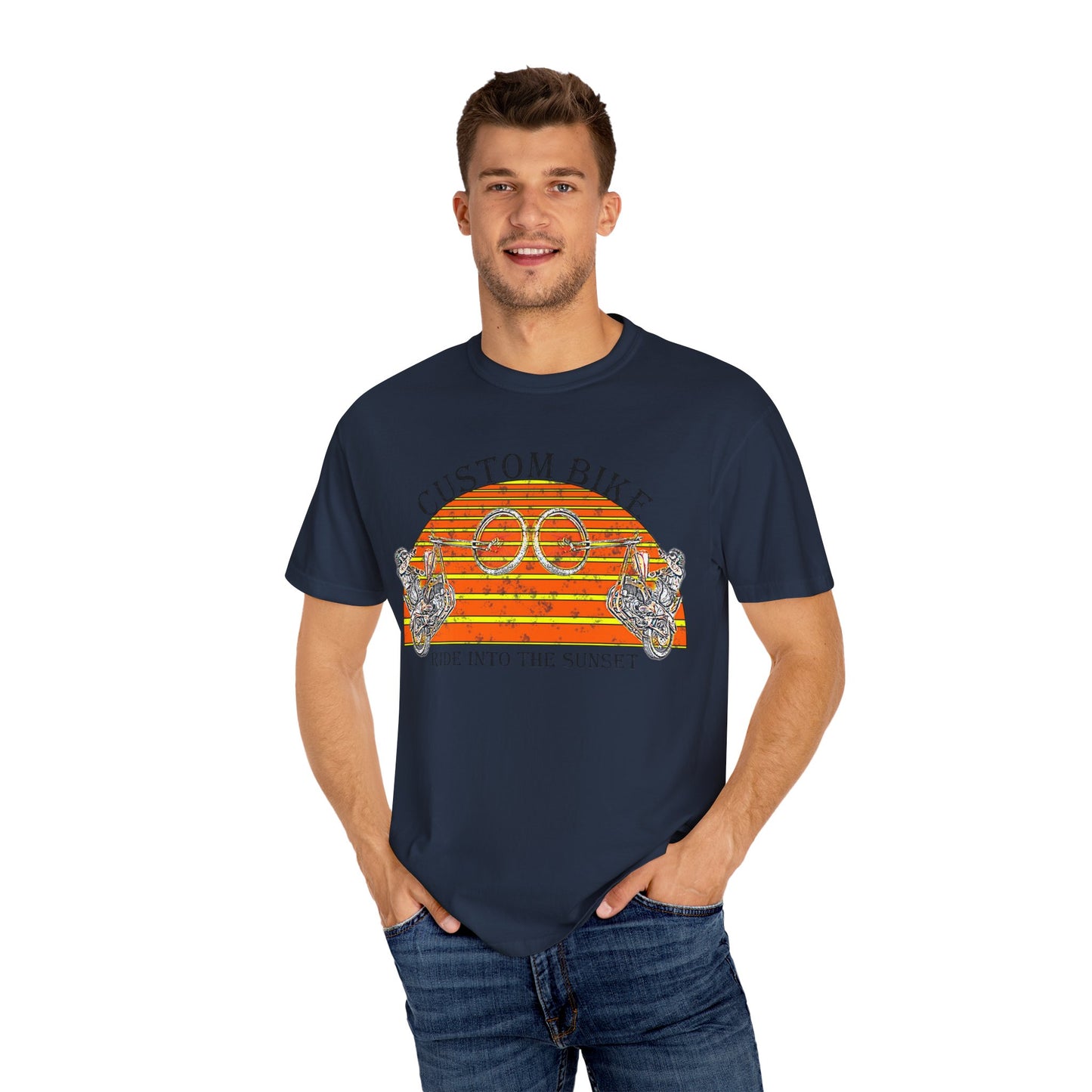 ride into the sunset Unisex Garment-Dyed T-shirt