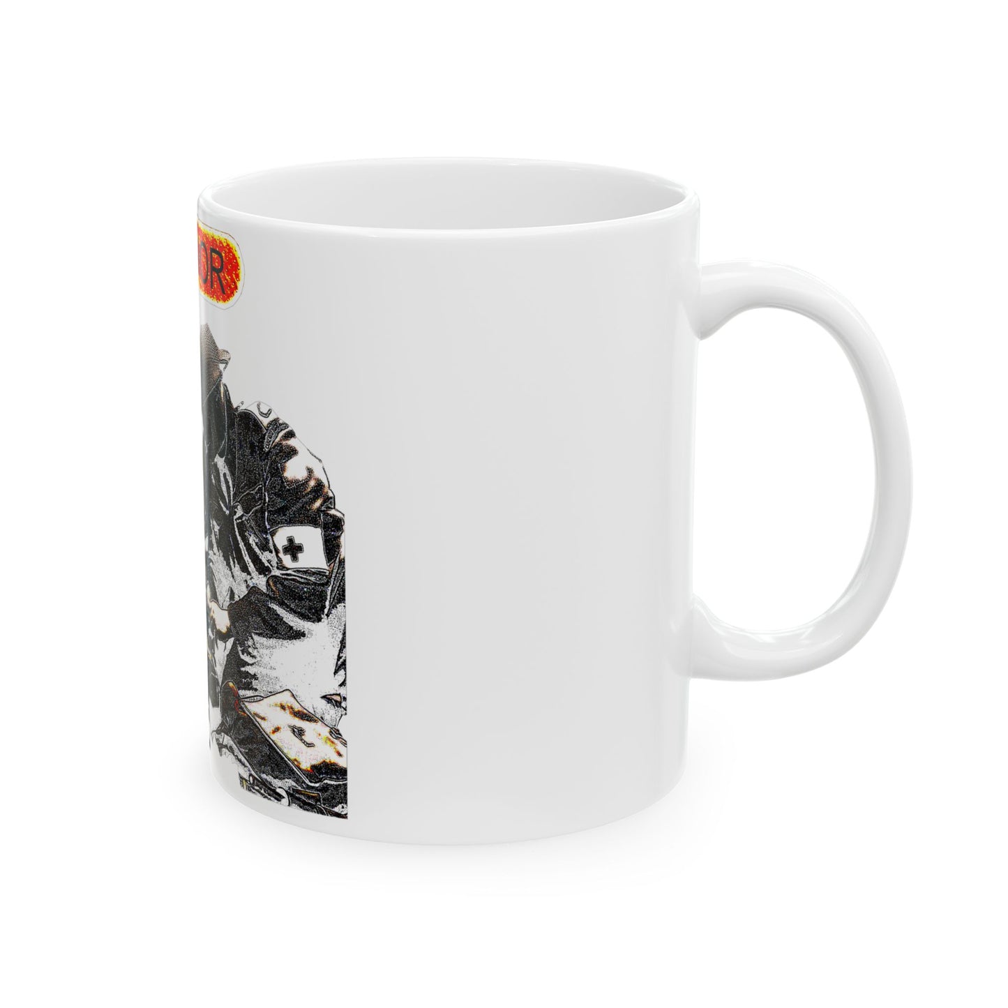war veteran survivor Ceramic Mug, (11oz, 15oz)