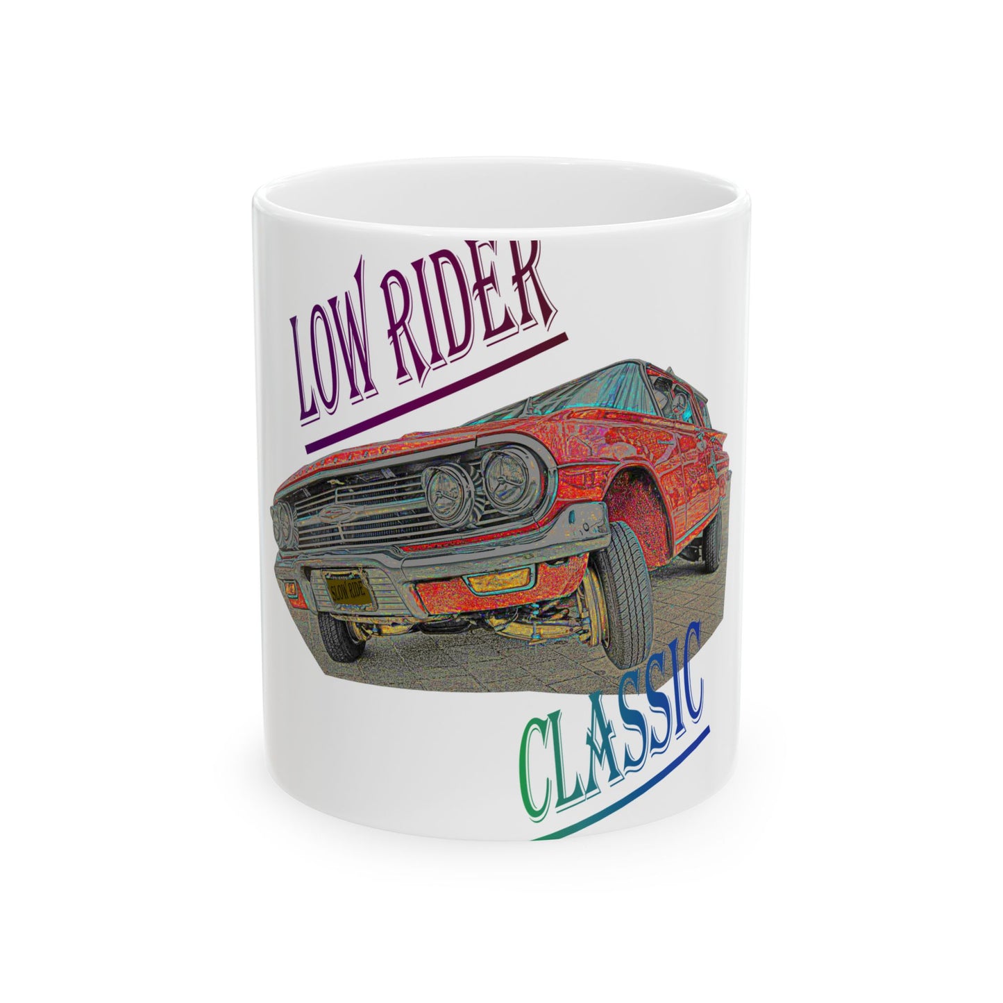 LOW RIDER CLASSIC Ceramic Mug, (11oz, 15oz)