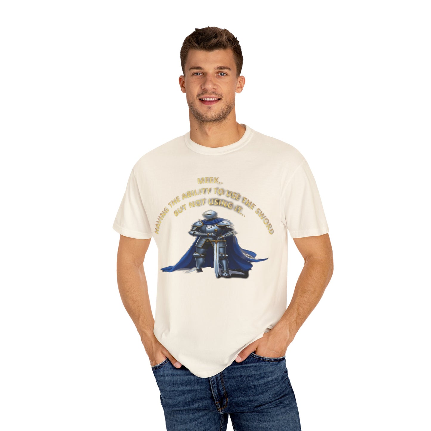 MEEKNESS Unisex Garment-Dyed T-shirt