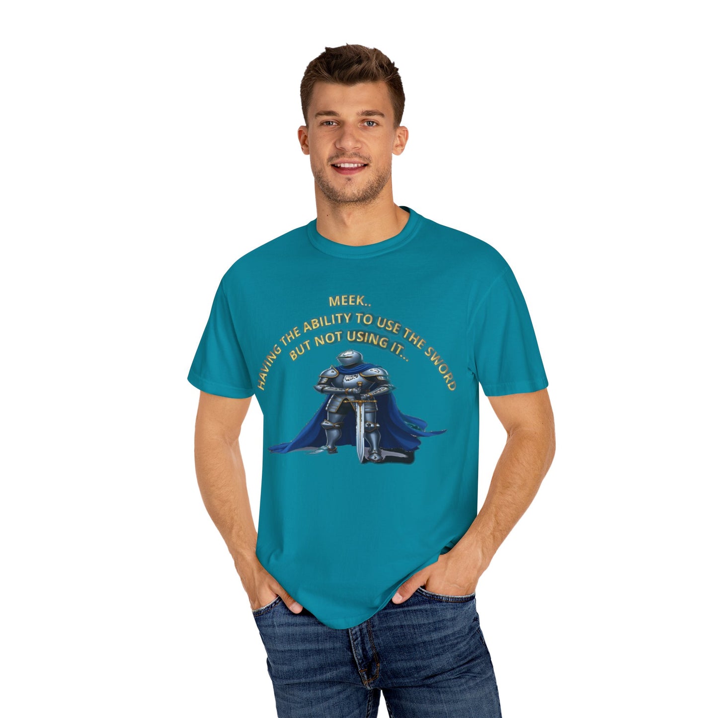 MEEKNESS Unisex Garment-Dyed T-shirt